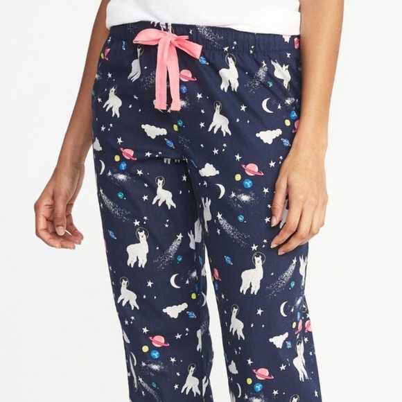 llama pajama pants old navy